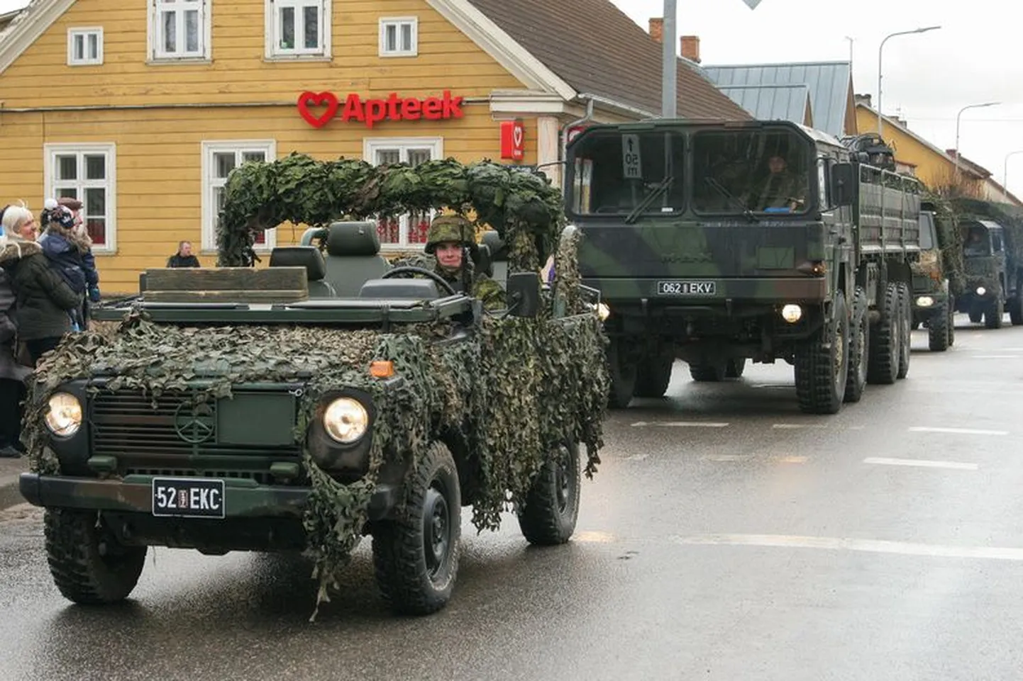 Kuperjanovi pataljoni kaitseväelise jalutuskäik.