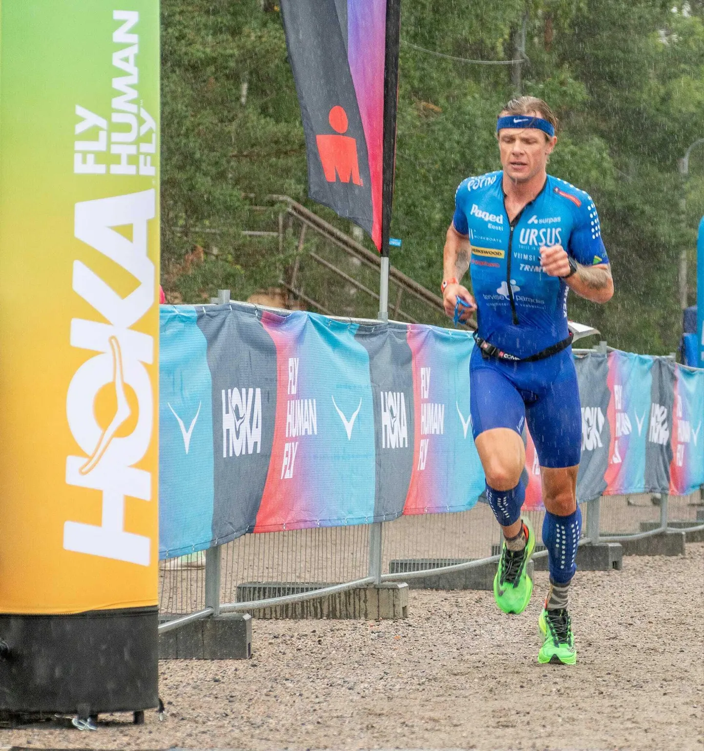 MMil sadas vihma ja õhusooja oli 12-13 kraadi ringis - Timmo Jeretile sobisid säärased tingimused sobisid.