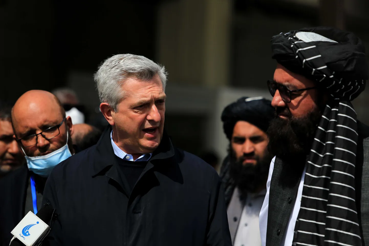 ÜRO pagulasameti (UNHCR) juht Filippo Grandi visiidil Kabulis.
