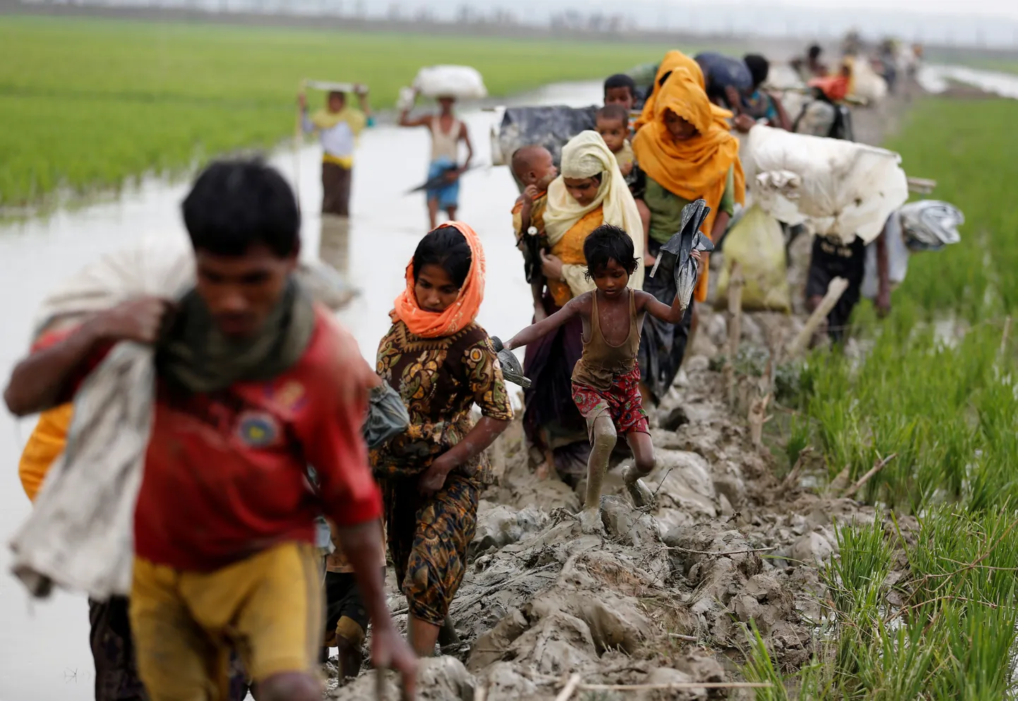 Põgenevad rohingjad