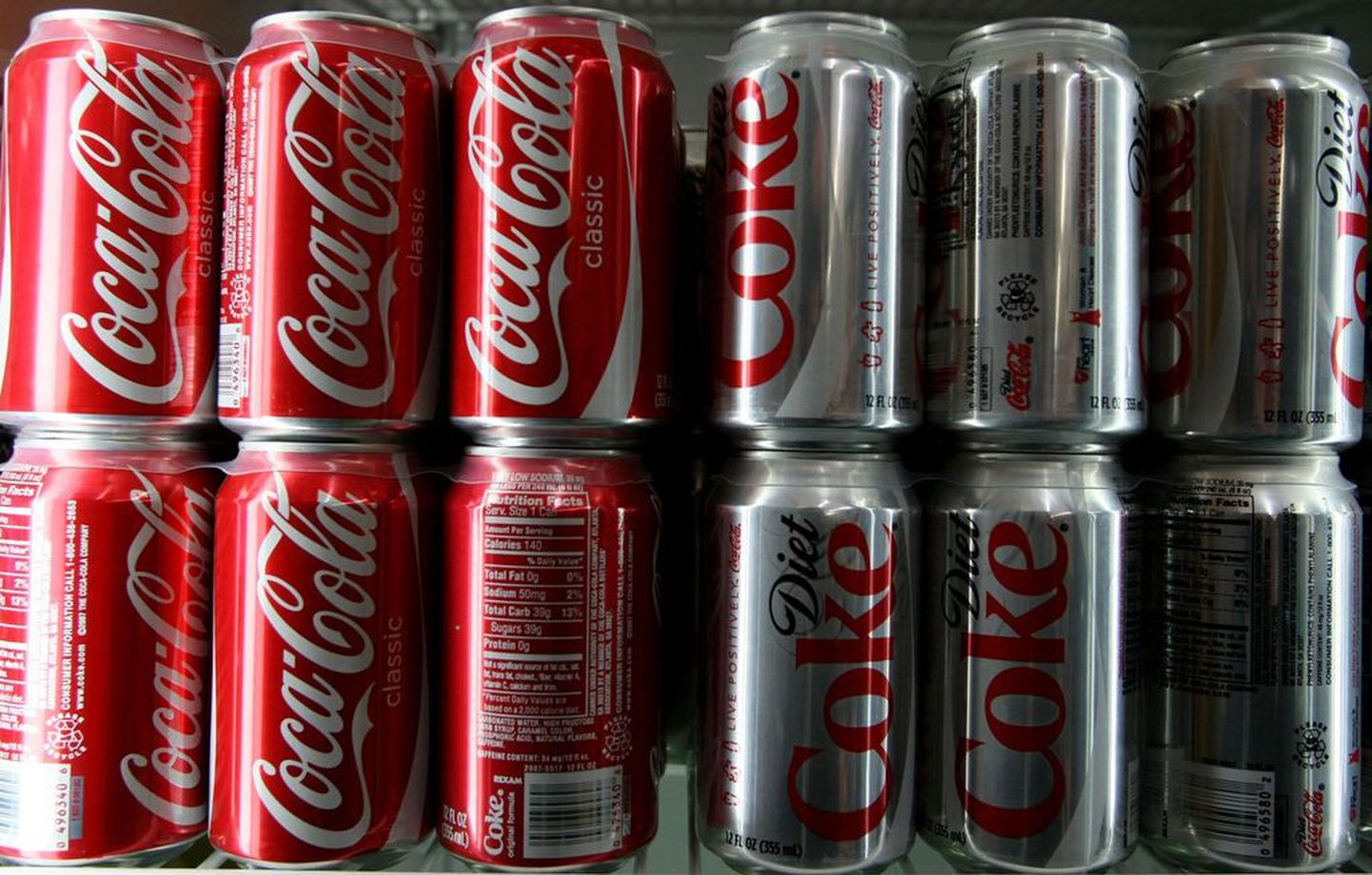 Näide Coca-Cola toodangust
