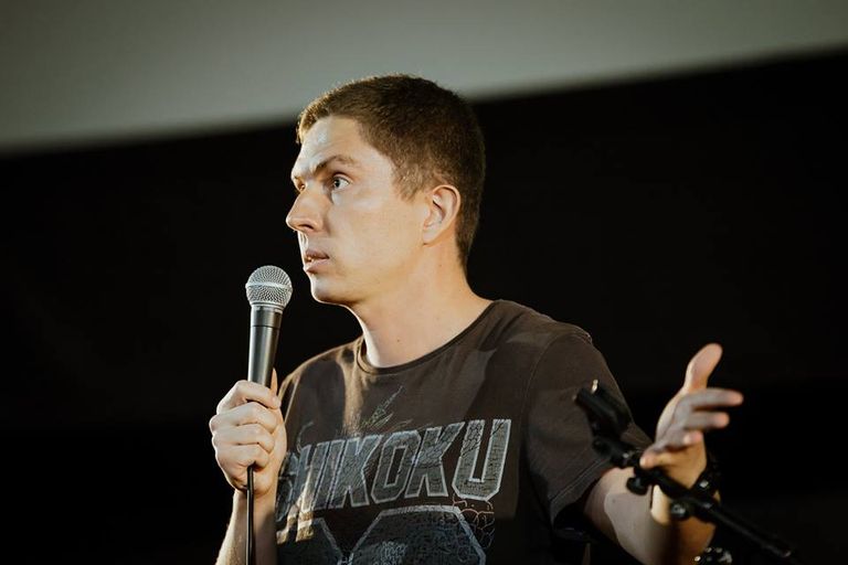 Антон Герасимов, основатель Riga Stand Up