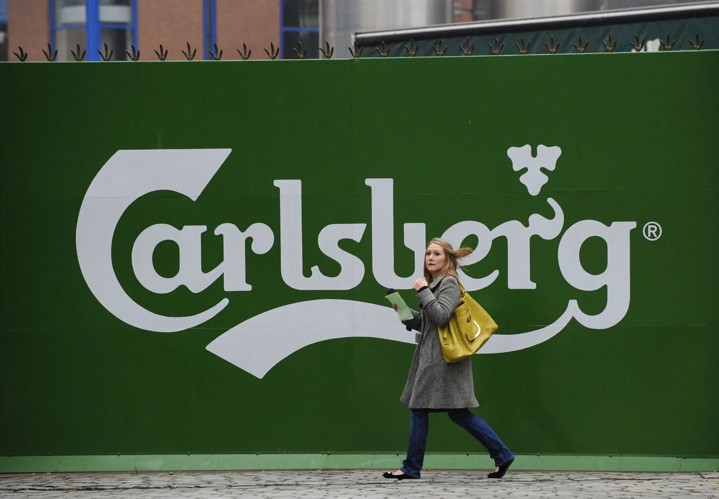 Carlsbergi plakat Inglismaal