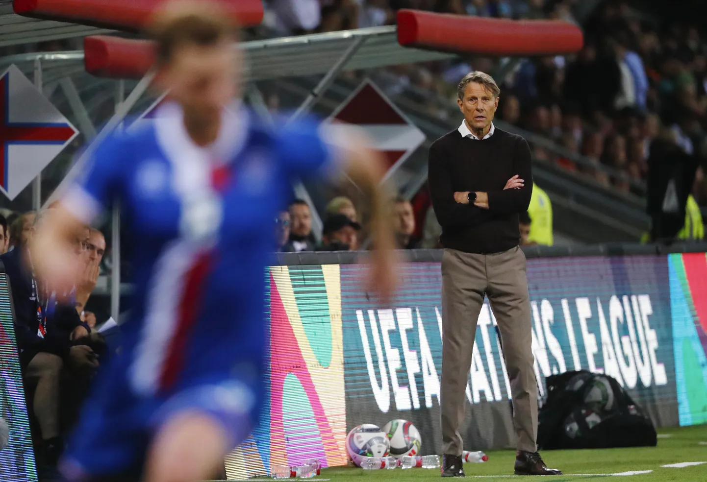 Futbola treneris Hokans Ēriksons