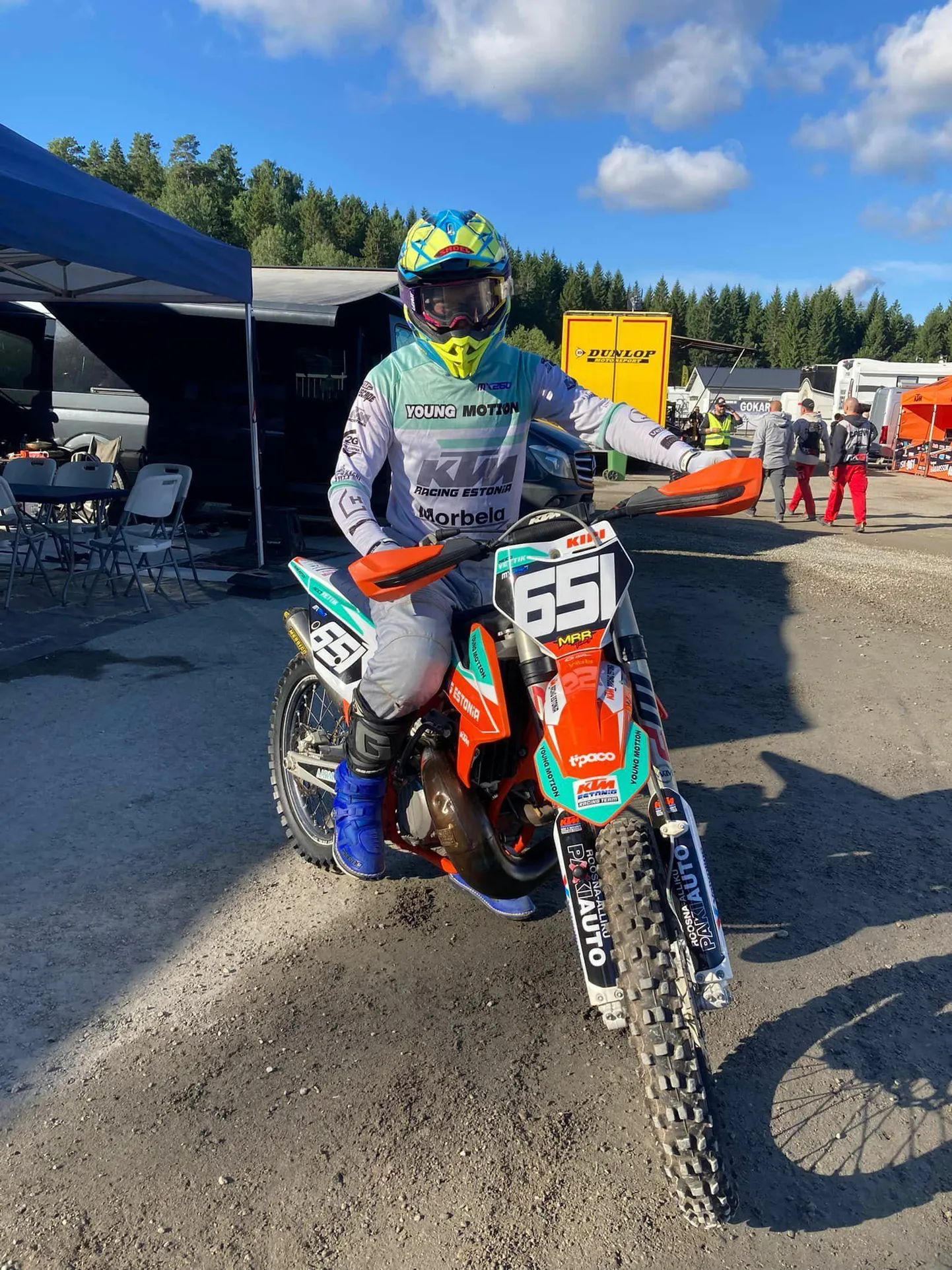 Meico Vettik läks Rootsis rajale suurte ootustega.