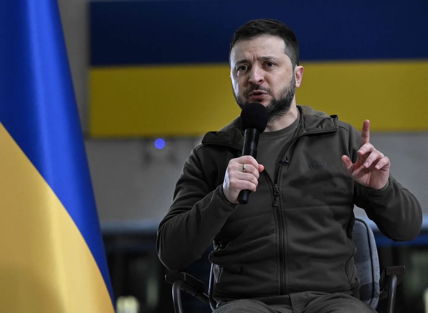 Ukraina president Volodõmõr Zelenskõi