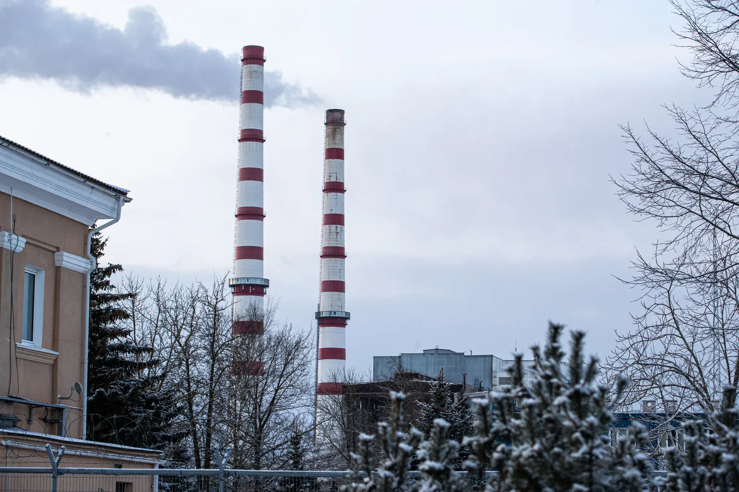 Eesti Energia Balti elektrijaam Narva lähistel. Eurostati andmetel on suurtootjate osakaal Euroopa elektriturgudel langema hakanud.