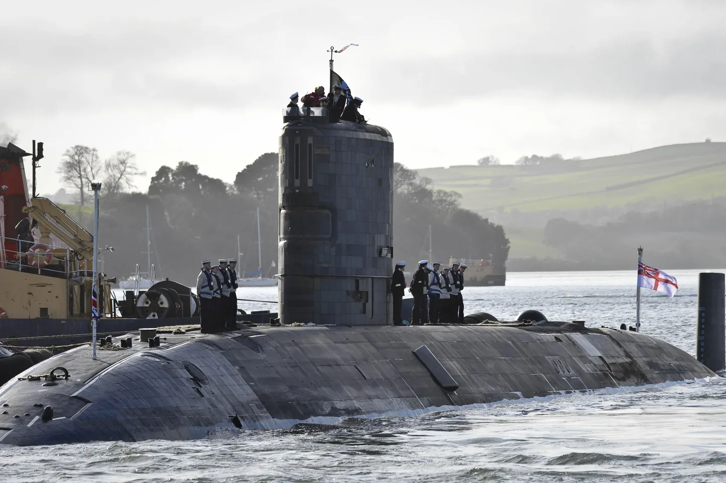 Briti mereväe allveelaev HMS Triumph.