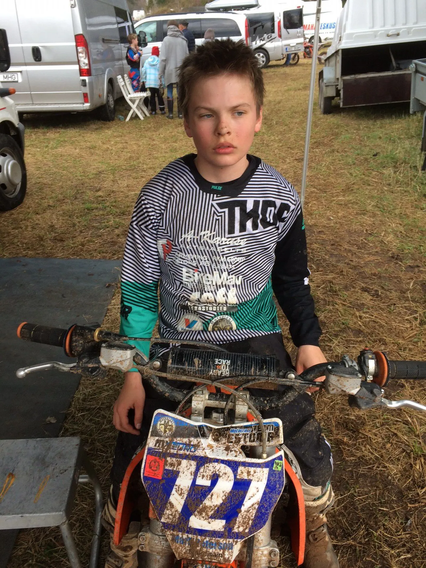 Klassis 65cc oli üldarvestuses teine Mark Peterson Valga motoklubist.