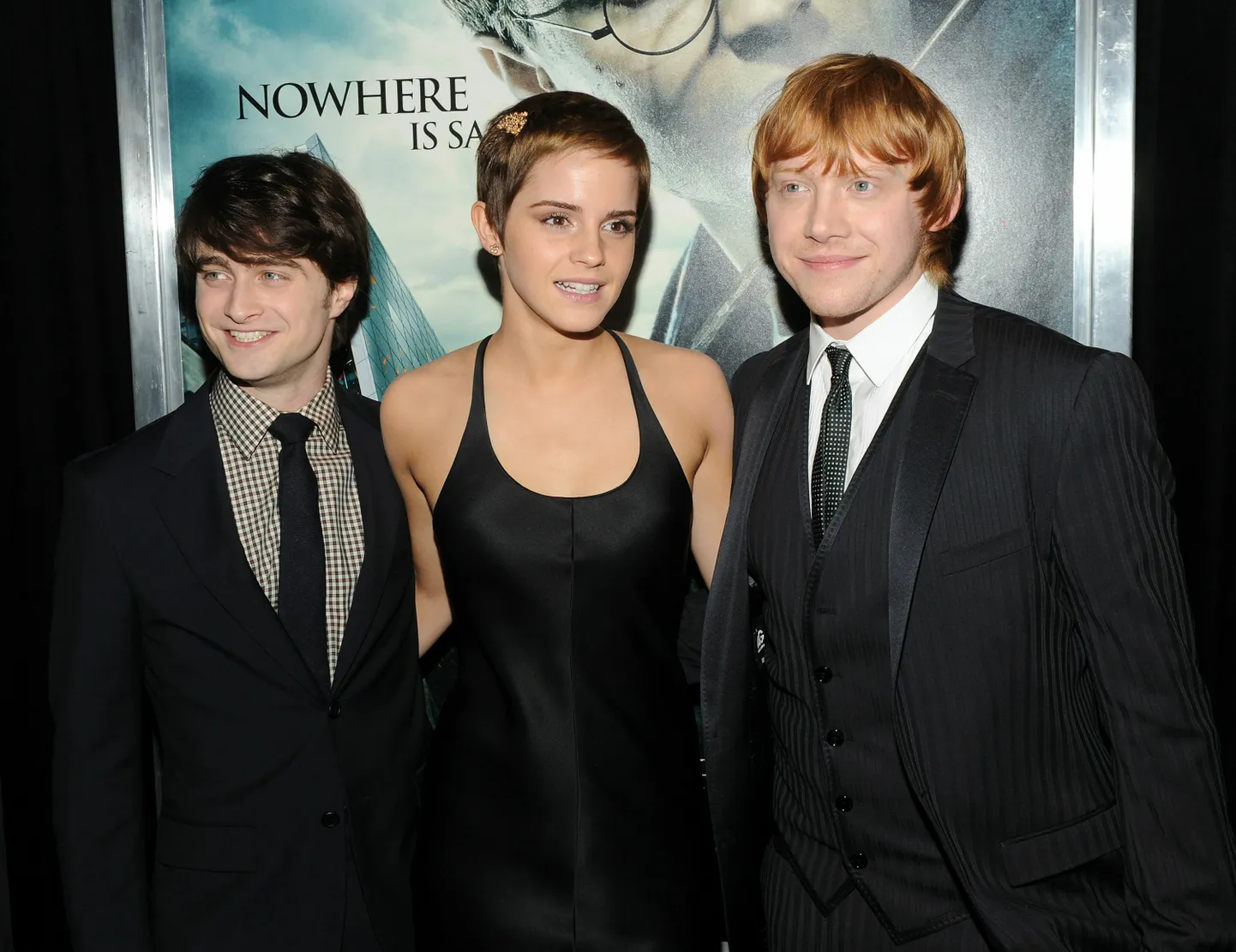 Daniel Radcliff, Emma Watson ja Rupert Grint