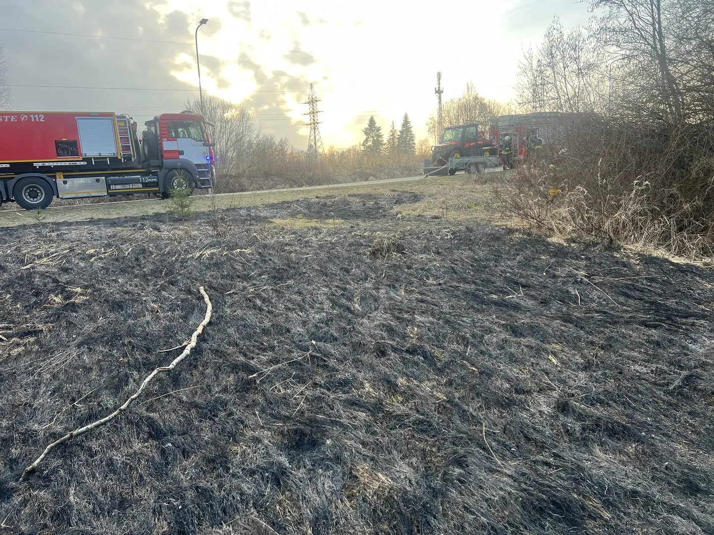 8. märtsil kell 16.37 said päästjad väljakutse Valga linna Rükkeli tänavale, kus põles kulu.