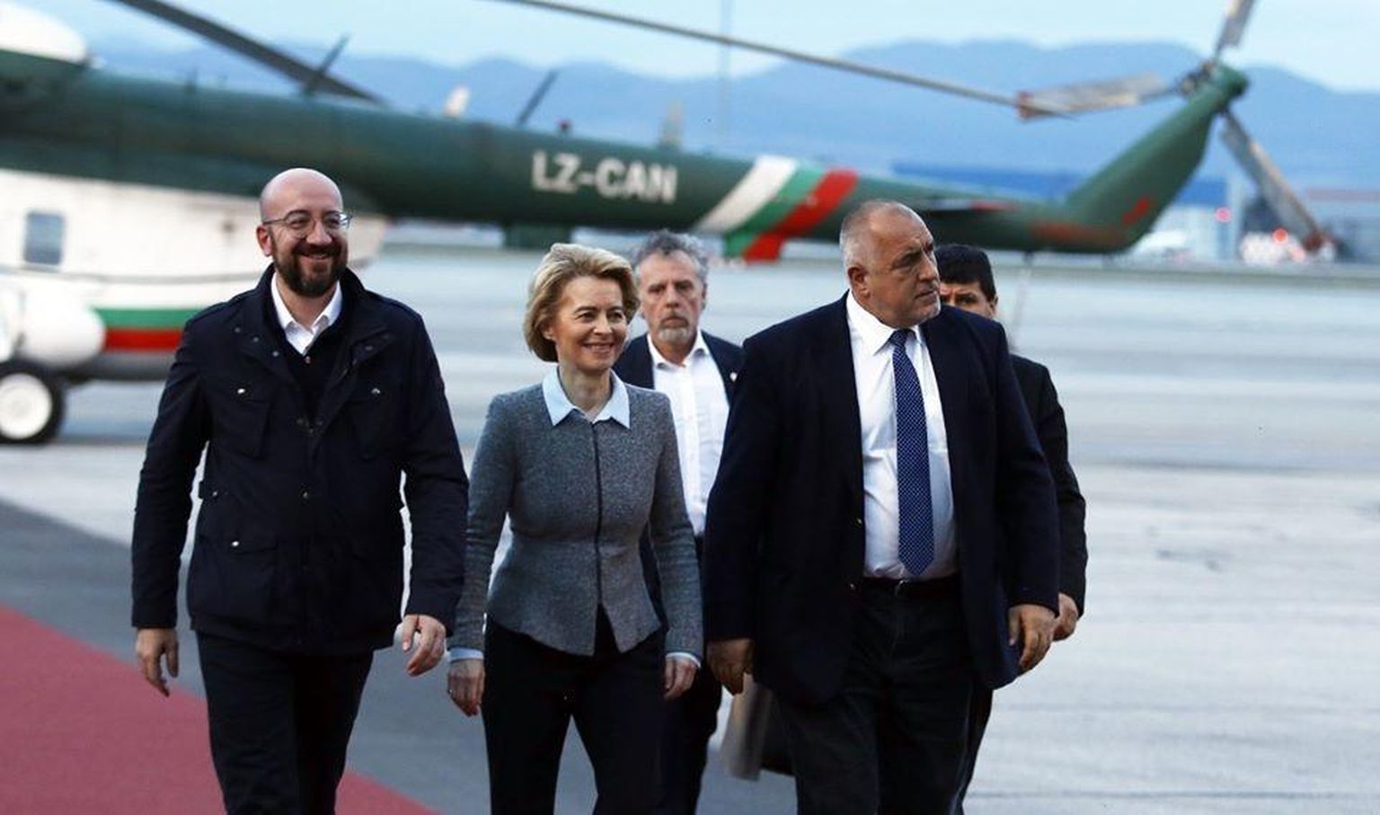 Euroopa Ülemkogu eesistuja Charles Michel ja Euroopa Komisjoni president Ursula von der Leyen käisid 3. märtsil Bulgaaria peaministri Bojko Borisoviga Bulgaaria-Türgi piiri uurimas. 