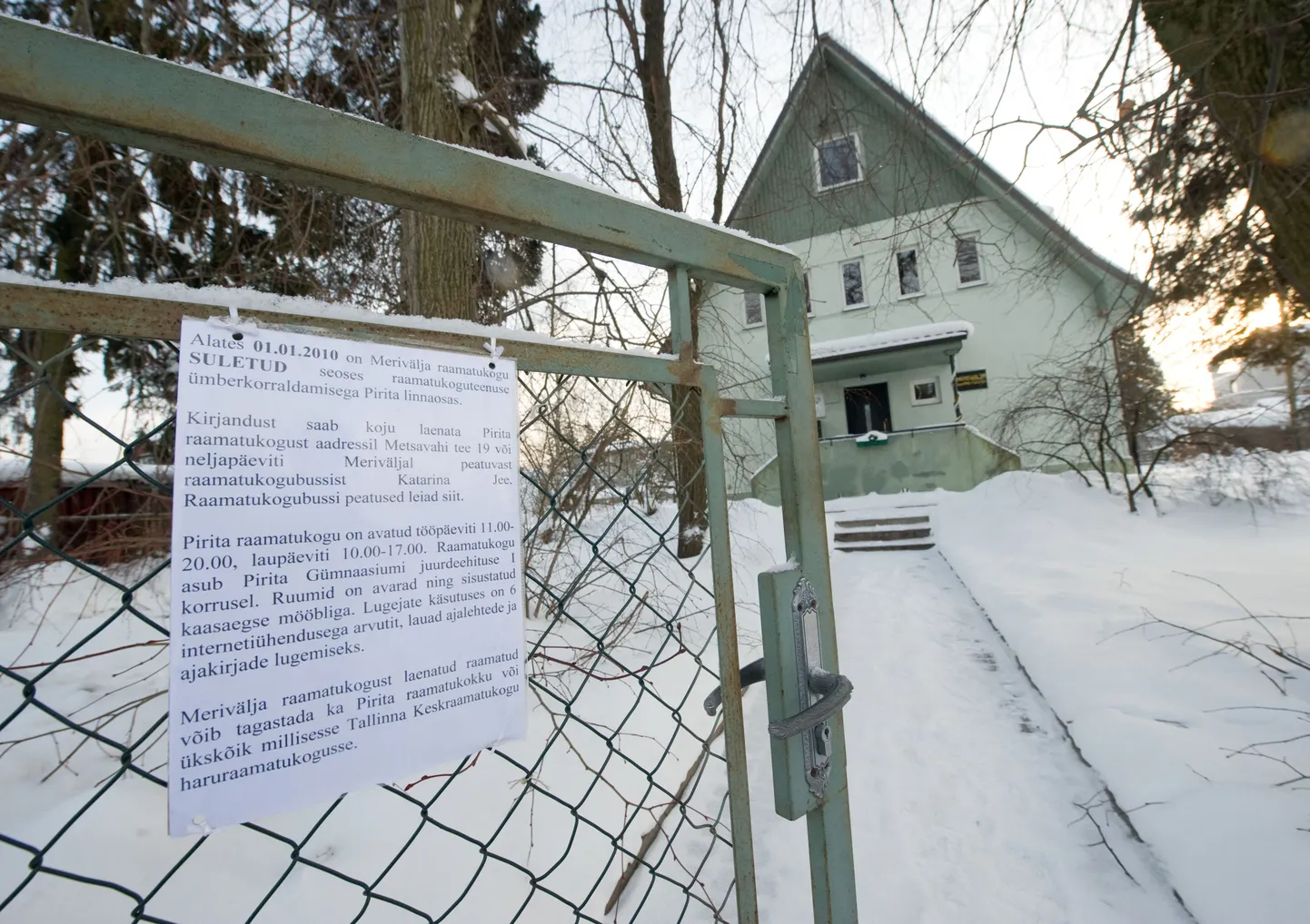 Kui kõik asjad laabuvad, avab endise Merivälja raamatukogu ruumides järgmisel nädalal uksed lugemistuba.