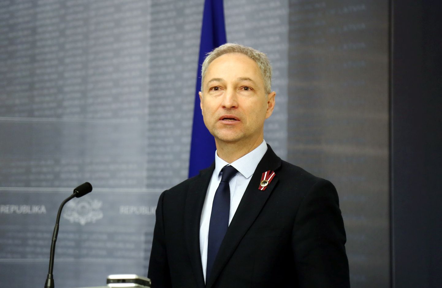 Ministru prezidenta amatam nominētais Jaunās konservatīvās partijas valdes priekšsēdētājs Jānis Bordāns.