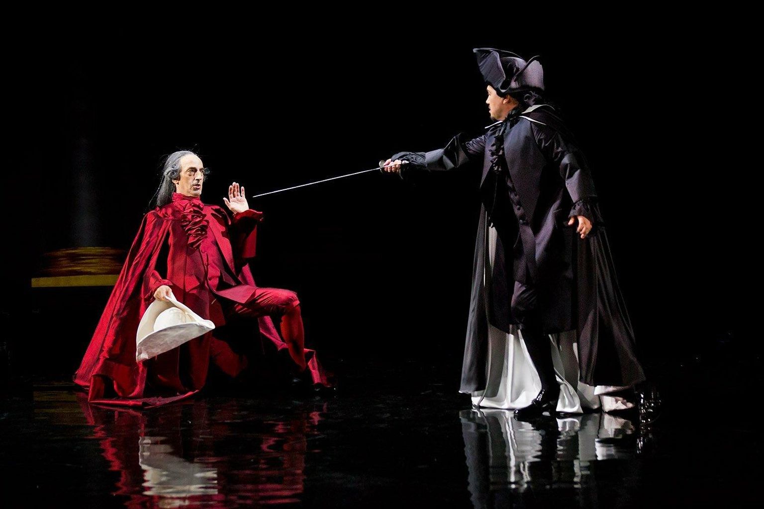 Wolfgang Amadeus Mozarti ooper «Don Giovanni» Poola Kuningliku Ooperi lavastuses. 