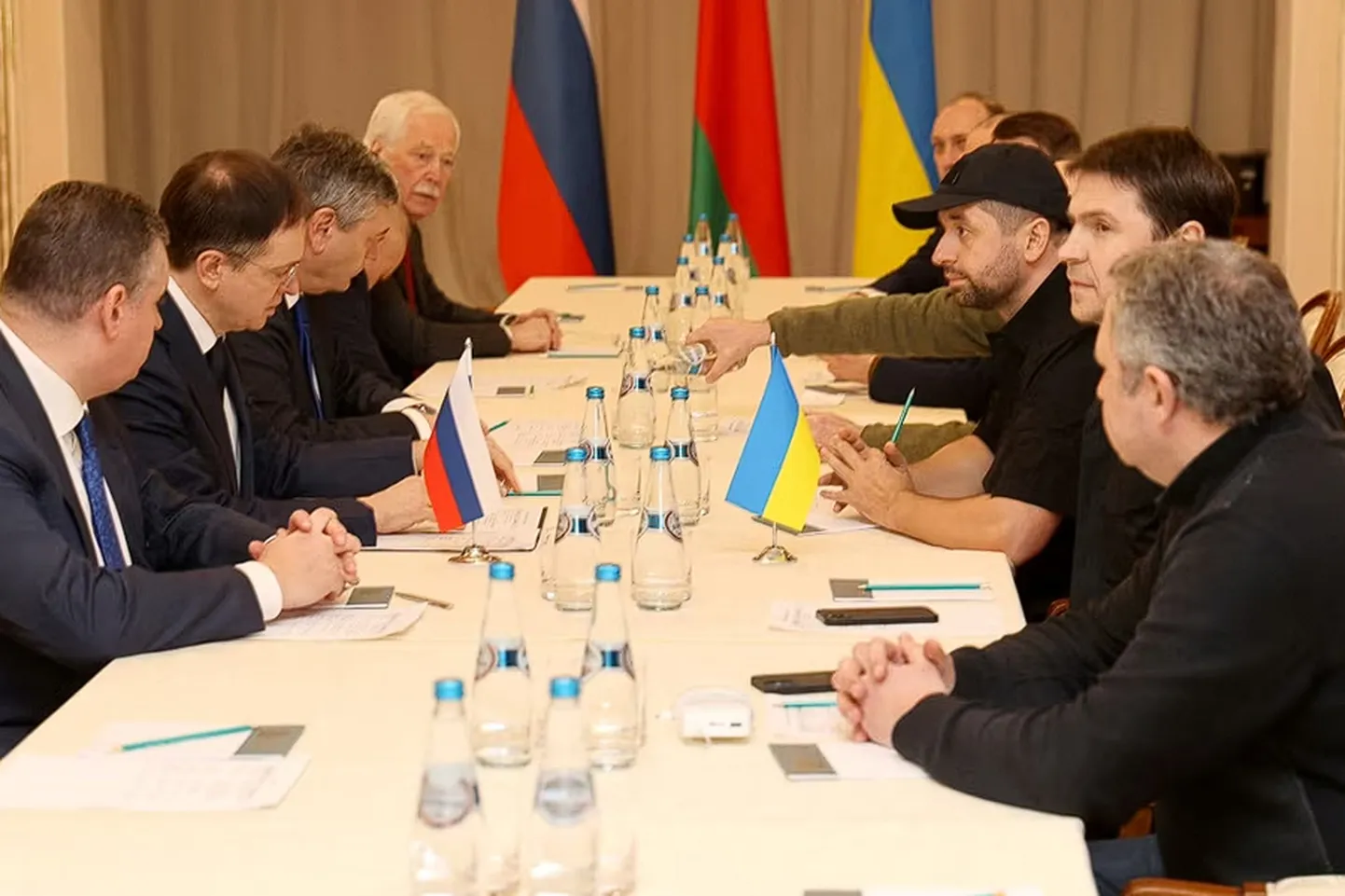 Встреча делегаций Украины и России.