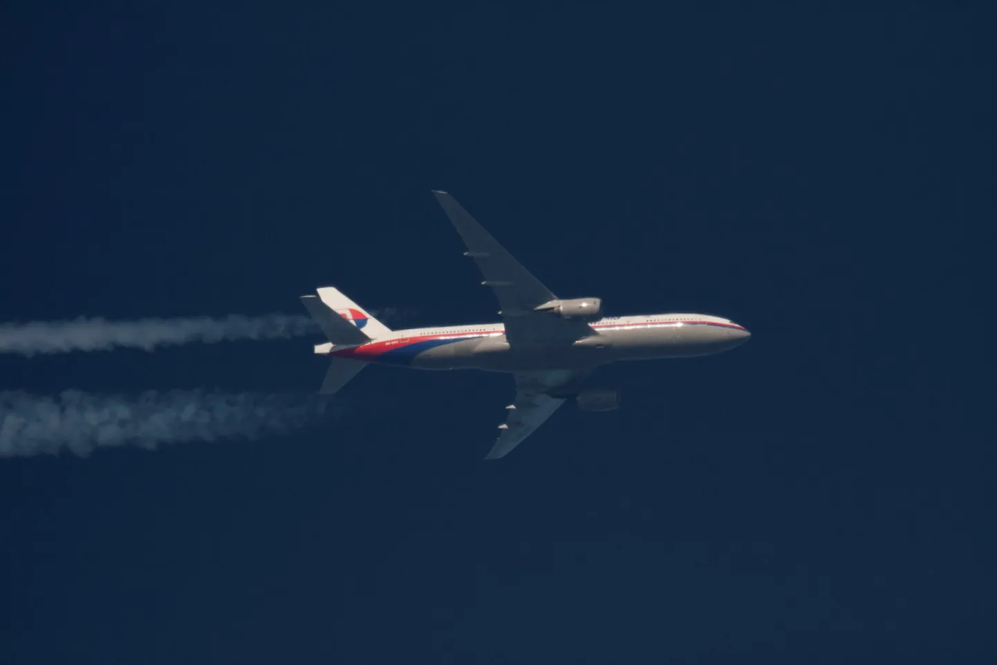 Malaysia Airlinesi Boeing 777. Sarnane jäi 8. märtsil 2014 Lõuna-Hiina mere kohal kadunuks