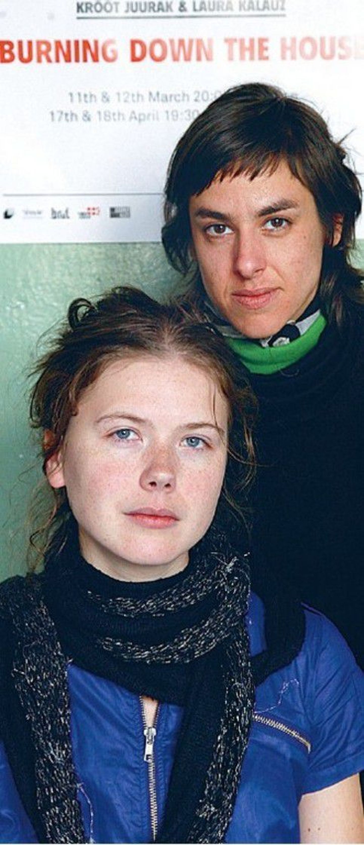 Krõõt Juurak (vasakul) ja Laura Kalauz.