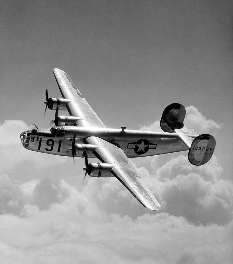 USAs toodetud B-24 Liberator pommituslennuk