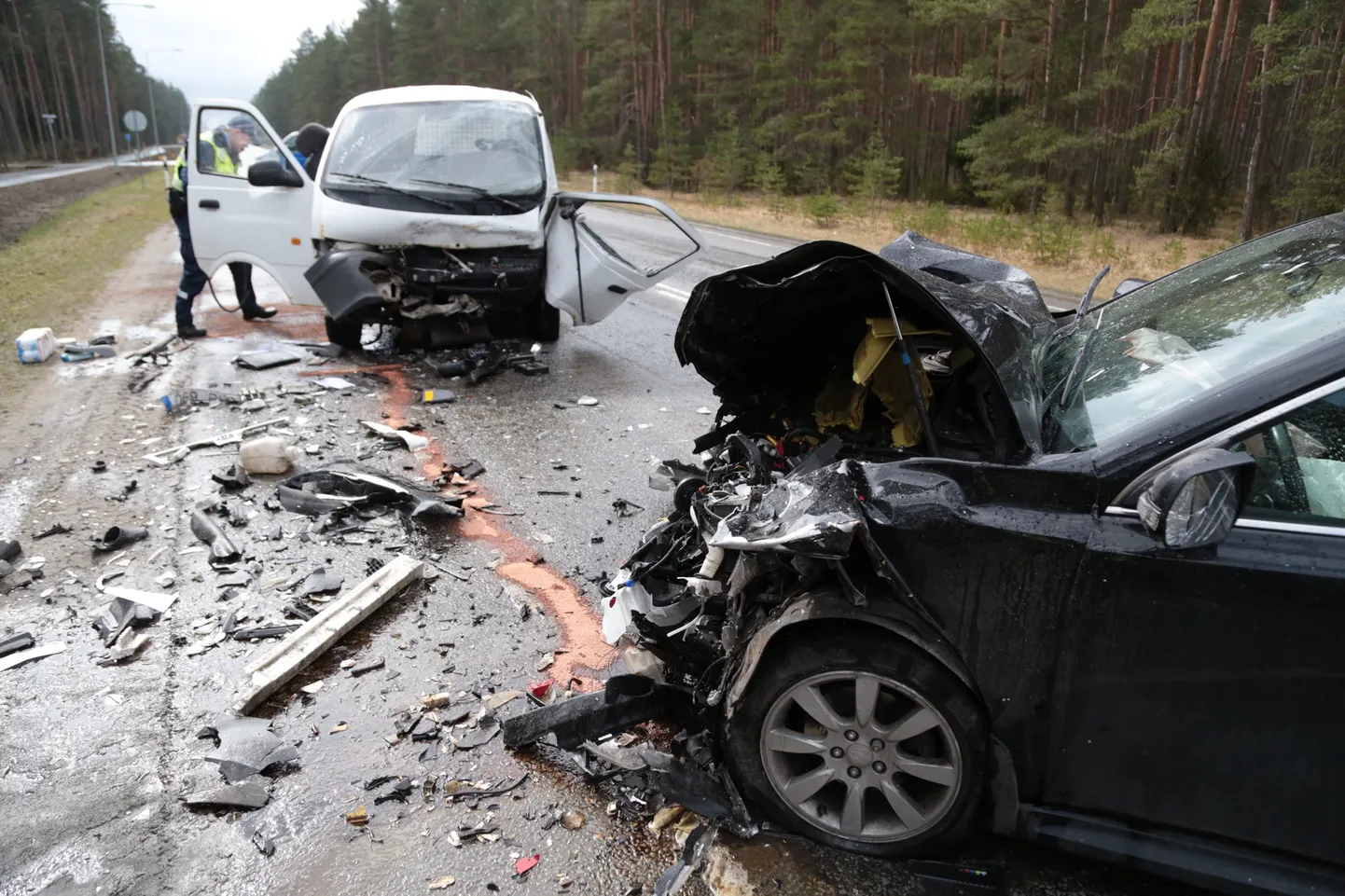 Liiklusõnnetus Kangrus.