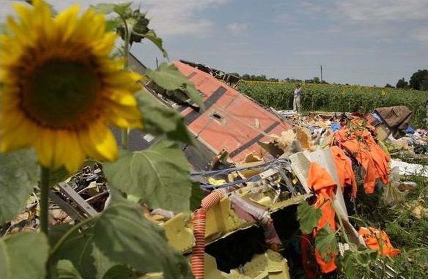 Malaysia Airlines lennu MH17 katastroofipaik Ida-Ukrainas