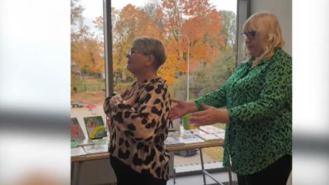 Rēzeknes bibliotēkas video satricina soctīklus