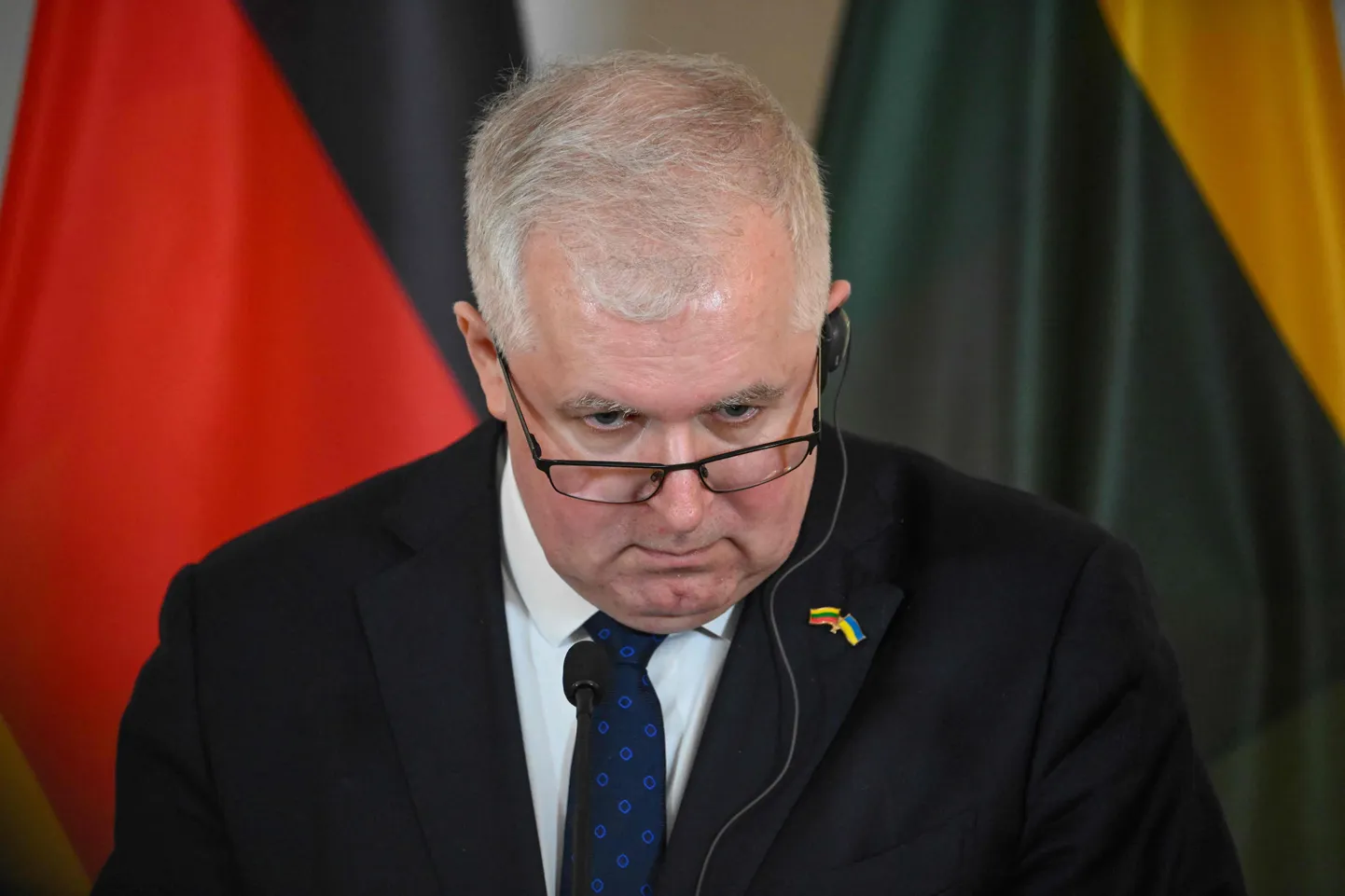 Lietuvas aizsardzības ministrs Arvīds Anušausks