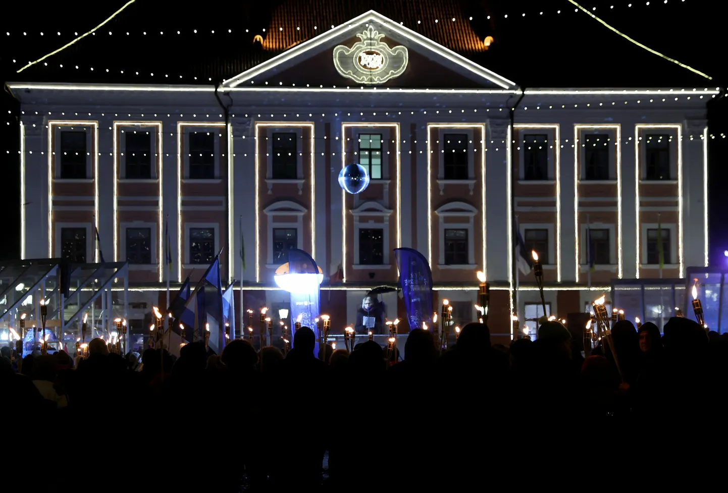 Tõrvikurongkäik Tartu 2024 EKRE.