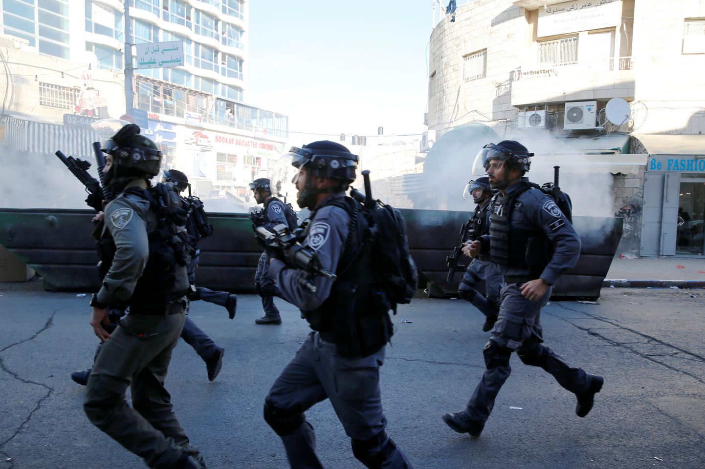 Iisraeli politseinikud Jeruusalemmas.