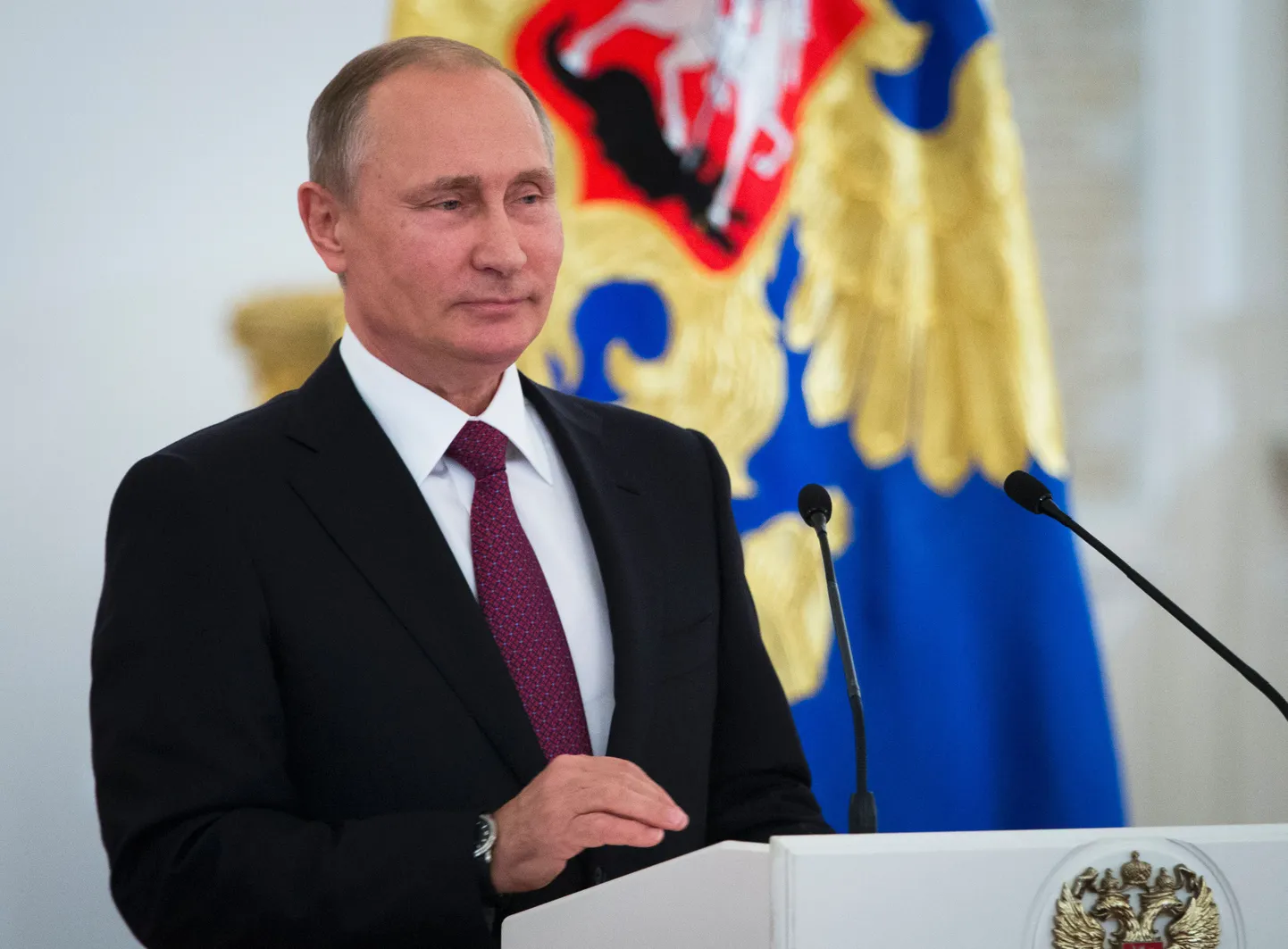 Владимир Путин на встрече с российскими паралимпийцами 19.09.2016.