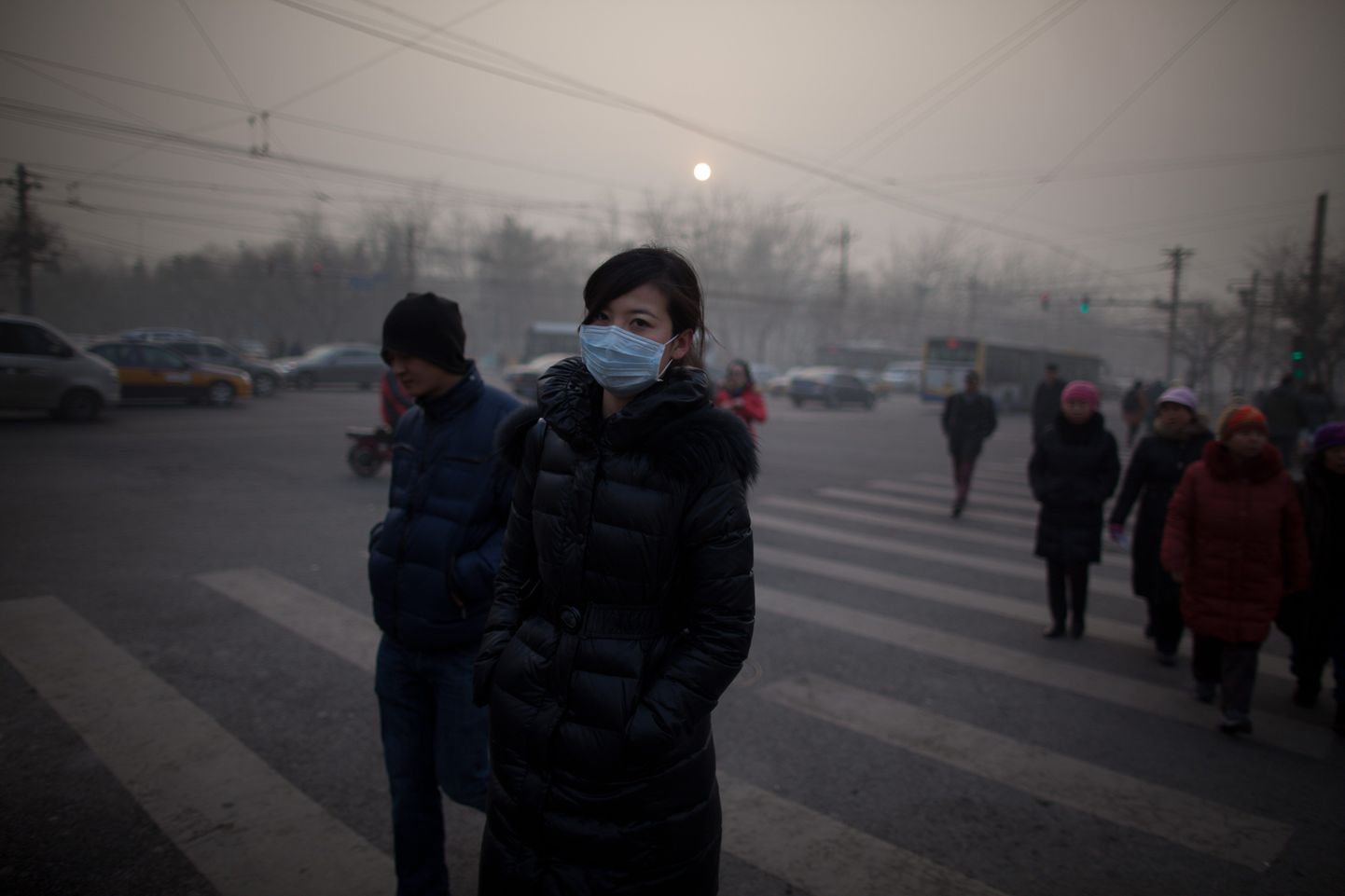Загрязнение воздуха в китайской столице Пекине достигло наихудшего за последние годы уровня.