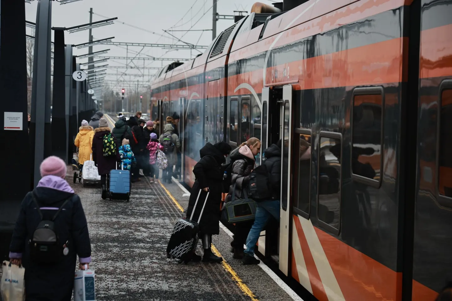 Rakvere ja Narva rongid olid septembris tühjemad kui aasta eest.