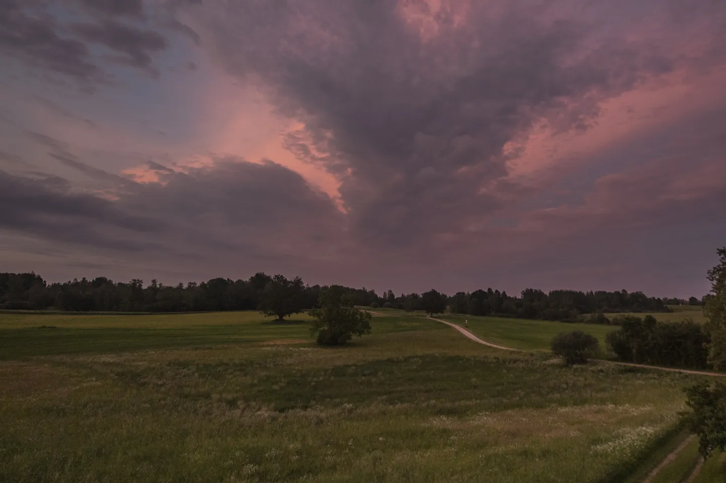 Foto: Idillisks miers provincē pirms Līgo svētkiem