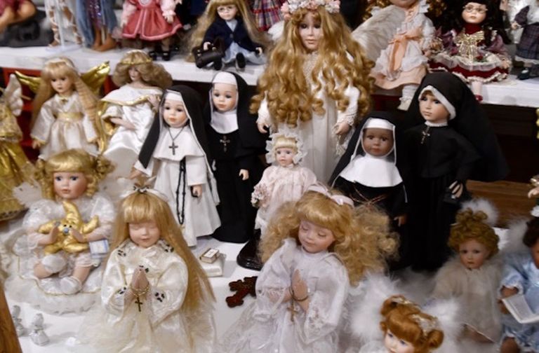 Куклы из коллекции Ольги Грибуле