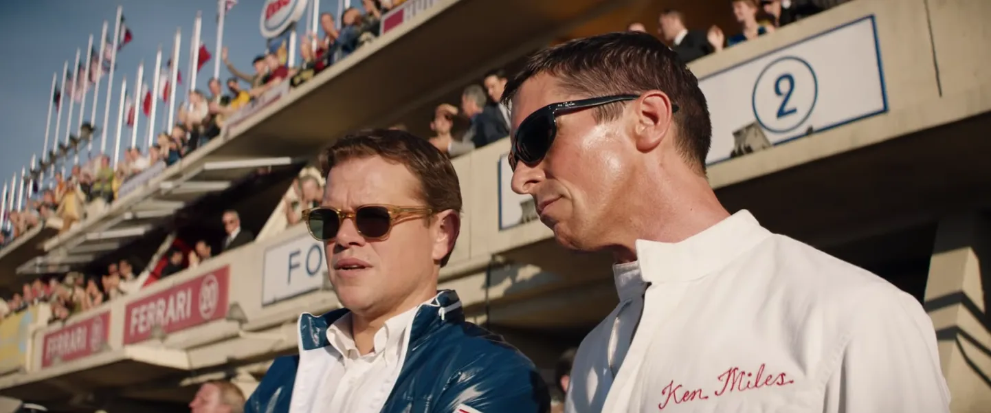 Christian Bale ja Matt Damon filmis «Le Mans '66»