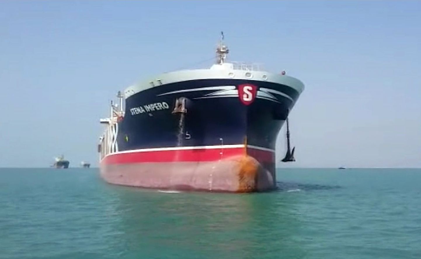 Освобожденный танкер Stena Impero