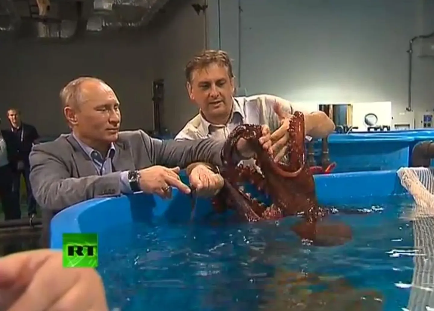 Putin mängis kaheksajalaga