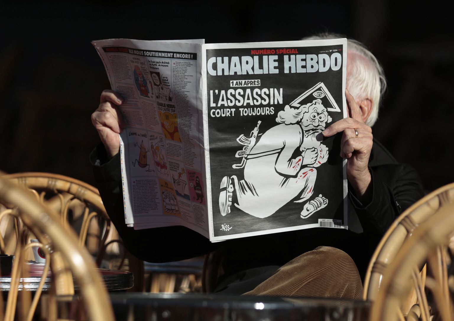 Обложка нового Charlie Hebdo.