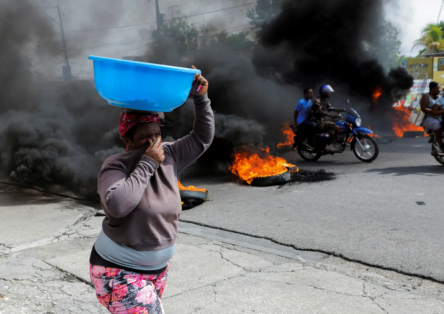 Kaader Haiti pealinnast.
