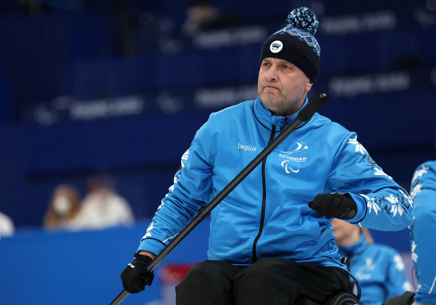Лаури Мурашов - член эстонской паралимпийской сборной Эстонии по керлингу на ОИ в Пекине 2022.