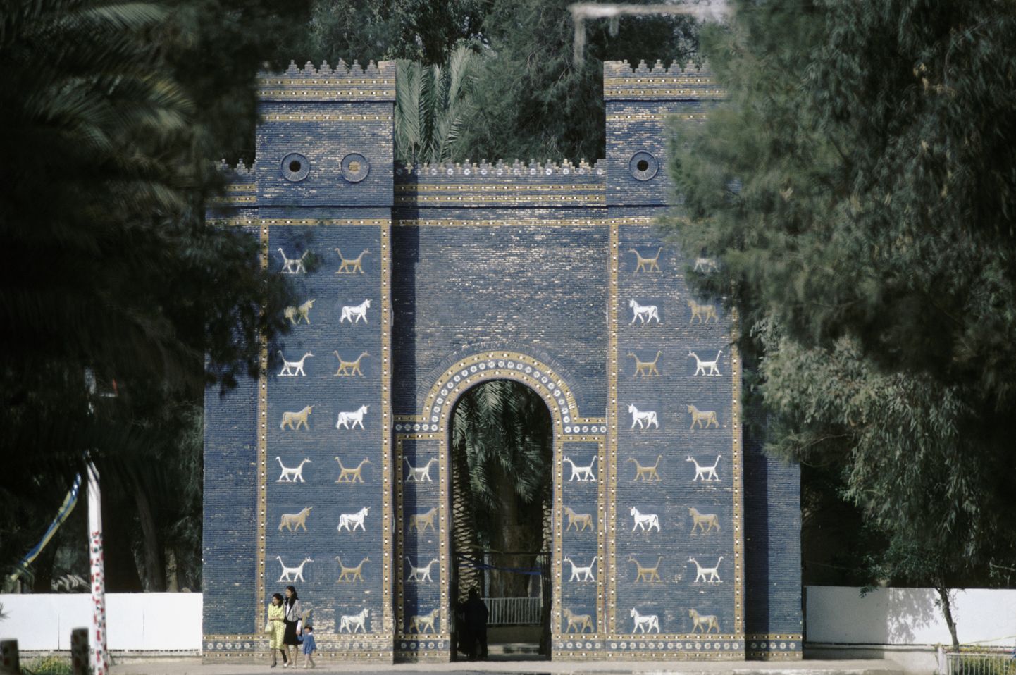 Babüloni Ishtari värav, rekonstruktsioon.
