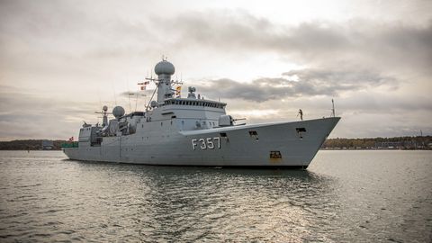 Галерея: в Таллинн прибыли охотники за минами – корабли НАТО