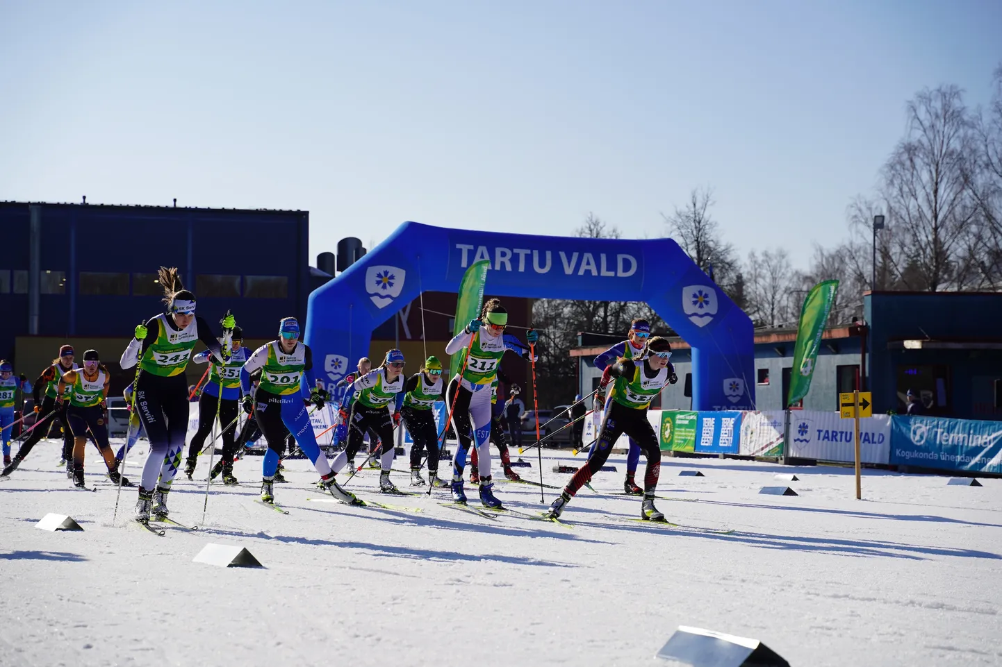 Eestimaa talimängude kese asub Tartu linnas ja Tartu vallas, kuid suusaetapid leiavad aset ka Otepääl.