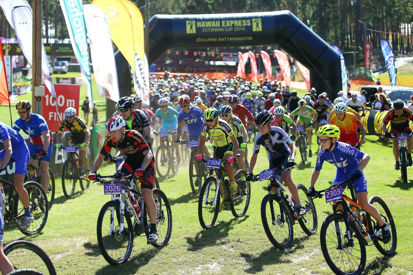 Jõulumäe rattamaraton 2016.