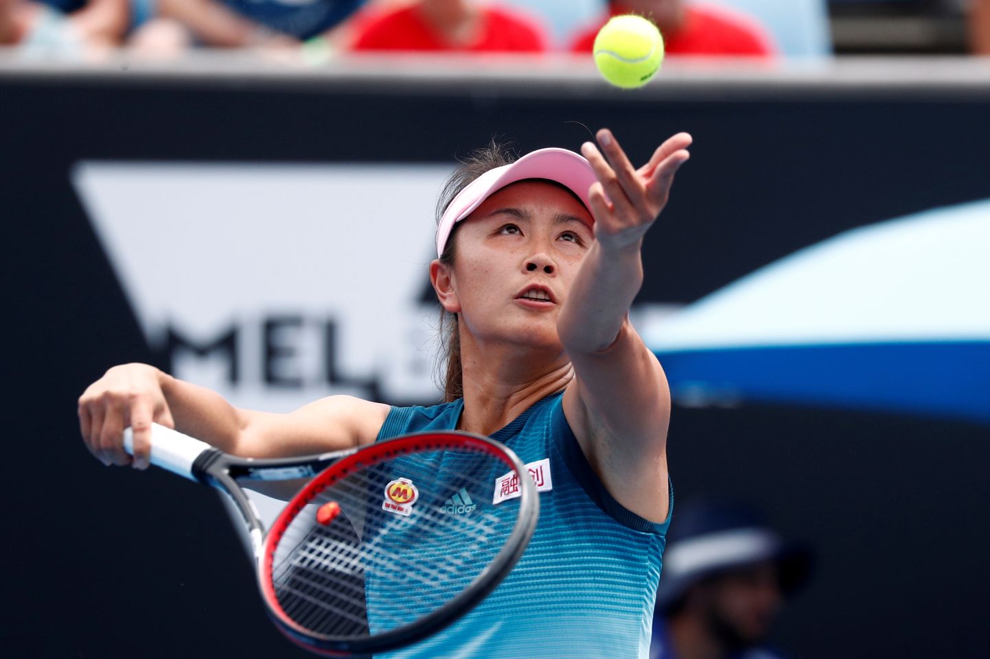 Hiina tennisist Peng Shuai 2019. aasta Austaalia lahtistel meistrivõistlustel.
