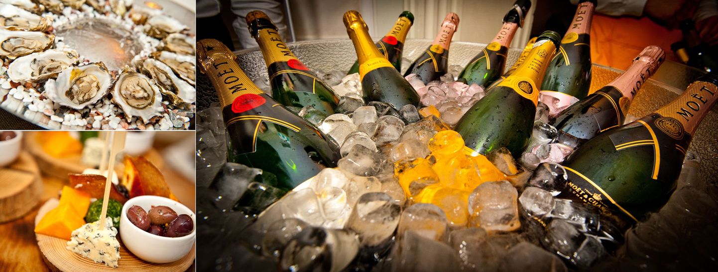 Jooki ja sööki: Riia šampanjafestivali külastajad sai mekkida 160 sorti šampanjat ja vahuveini, mis valminud 11 riigis.