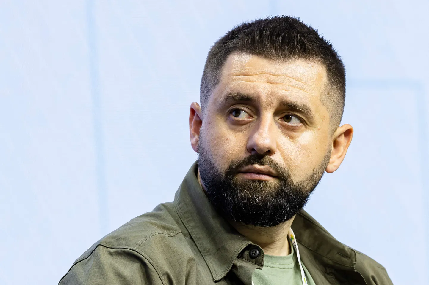 Ukraina president Volodõmõr Zelenskõi partei Rahva Teener parlamendifraktsiooni juht David Arahhamia.