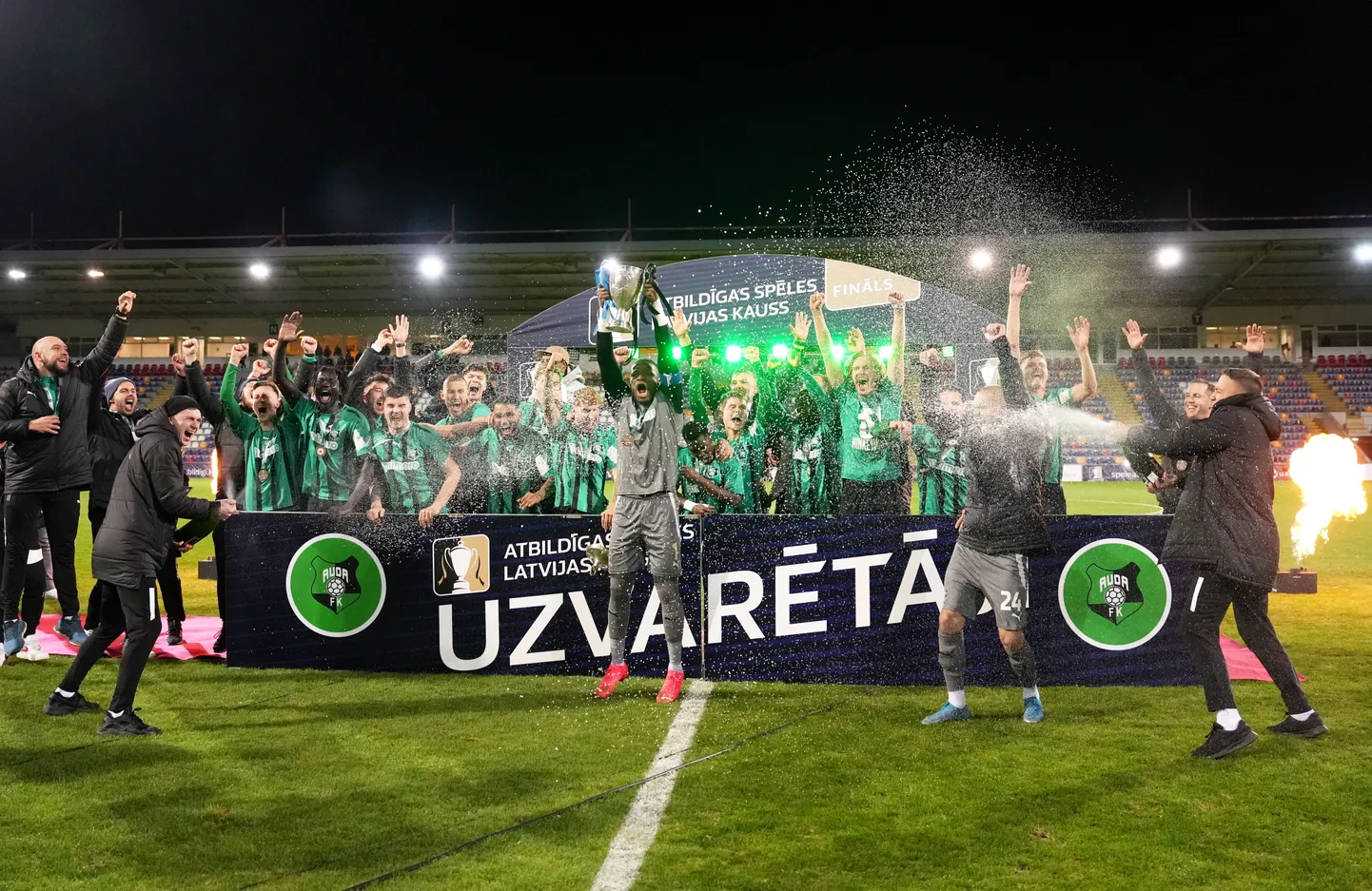Futbola klubs "Auda" svin triumfu 2022. gada Latvijas kausa izcīņā