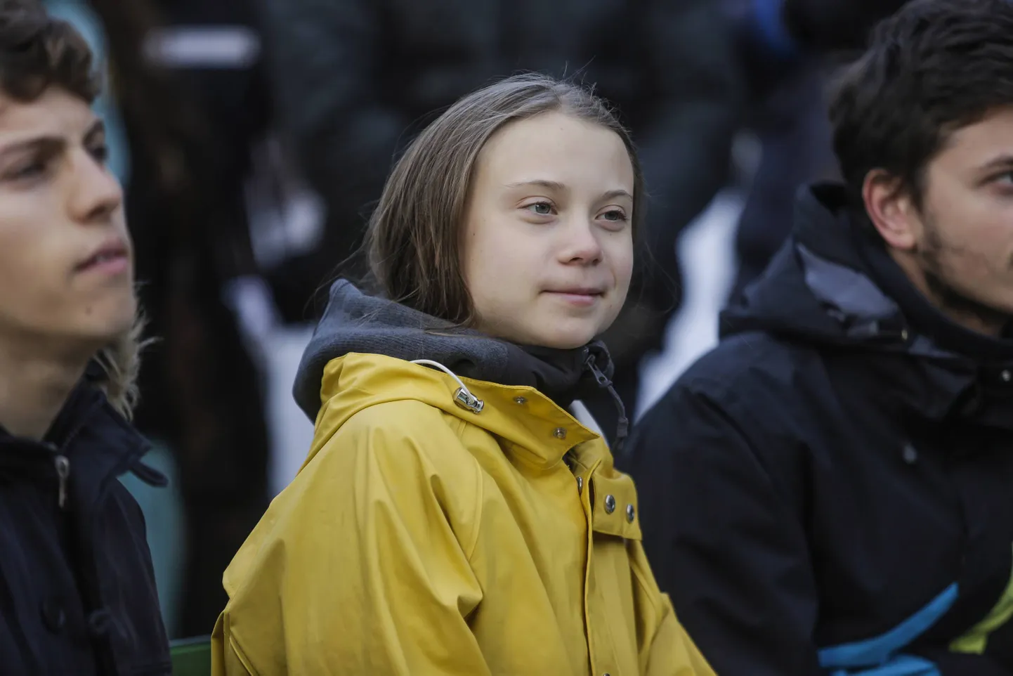 Greta Thunberg.