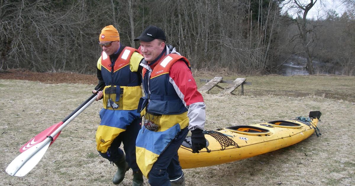 Õhne jõgi näitas matkajatele ka silmariivavat pilti